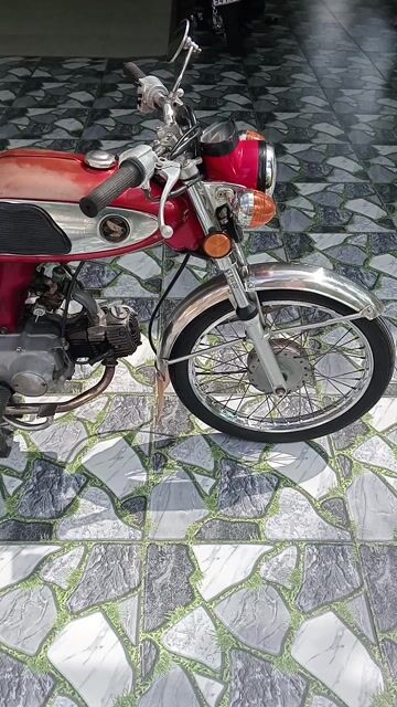 Honda SS50 1967 Đỏ. Mua bán Xe máy tại Huyện Chợ Lách Bến Tre được đăng bởi Lâm0 hình 1