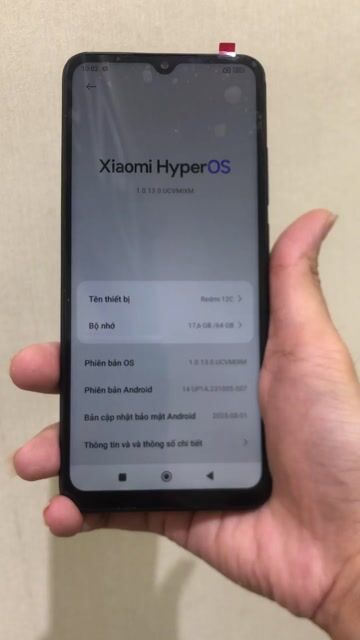 Xiaomi Redmi 12C 64GB Đen. Mua bán Điện thoại tại Quận Đống Đa Hà Nội được đăng bởi Shop điện thoại cũ ISV hình 1