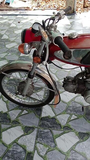 Honda SS50 màu Đỏ. Mua bán Xe máy tại Huyện Chợ Lách Bến Tre được đăng bởi Lâm0 hình 1