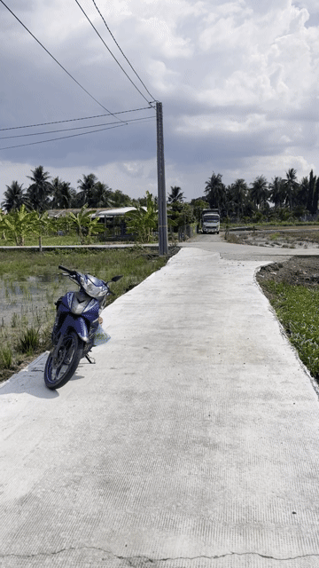 Mua bán Đất Huyện Tân Trụ Long An diện tích 160 m² giá 435 triệu