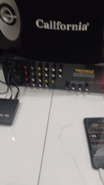 Âmly và đôi loa nghe nhạc hát karaoke. Mua bán Tivi, Âm thanh tại Huyện Hoài Đức Hà Nội được đăng bởi Niềm vui trao đổi hình 1