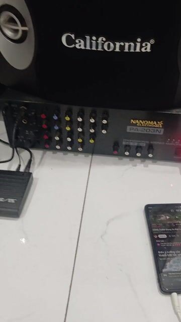 Âmly và đôi loa nghe nhạc hát karaoke. Mua bán Tivi, Âm thanh tại Huyện Hoài Đức Hà Nội được đăng bởi Niềm vui trao đổi hình 1