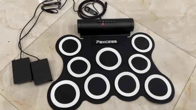 Trống điện tử Paxcess Đen Mới 99%. Mua bán Nhạc cụ tại Quận Hoàng Mai Hà Nội được đăng bởi Linh Long hình 1