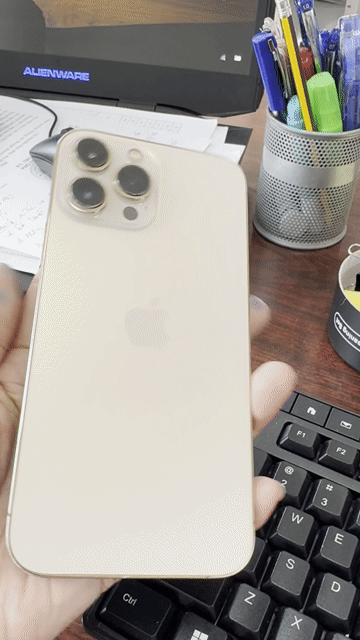 Apple iPhone 13 Pro Max Vàng Dính iCloud. Mua bán Điện thoại tại Quận Sơn Trà Đà Nẵng được đăng bởi A Hà hình 1