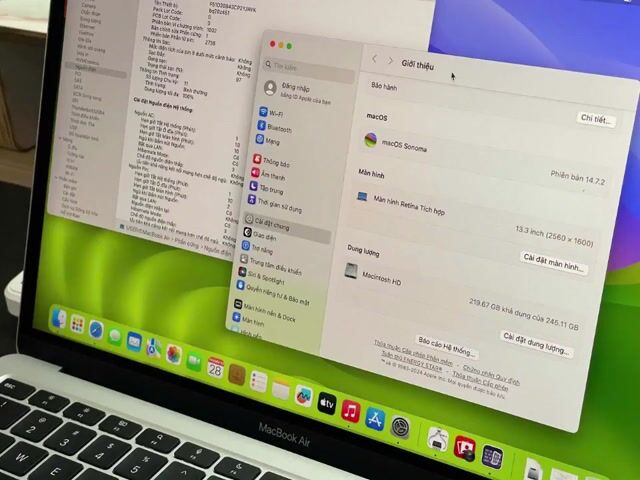 Apple Macbook Air M1 8GB/256GB. Mua bán Laptop tại Quận Ngũ Hành Sơn Đà Nẵng được đăng bởi Bảo Kmac Đà nẵng hình 1