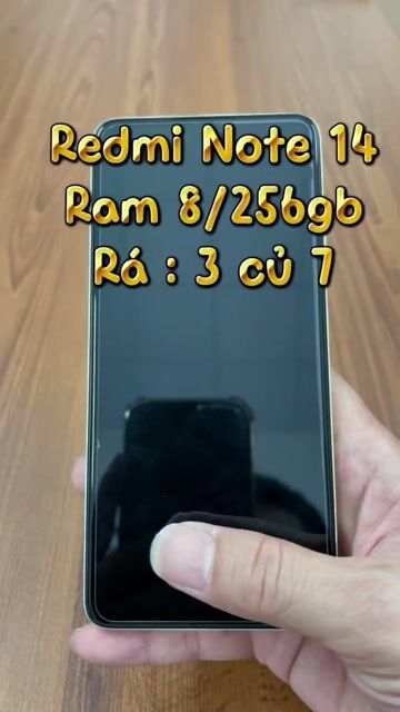 Xiaomi Redmi Note 14 8GB 256GB Xanh lá. Mua bán Điện thoại tại Quận 4 Tp Hồ Chí Minh được đăng bởi Tuấn hình 1