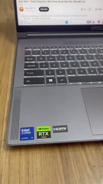 MSI CreatorPro 16 AI / Ultr 9-185H / 64G / VGA 16G. Mua bán Laptop tại Quận 3 Tp Hồ Chí Minh được đăng bởi Tèo hình 1
