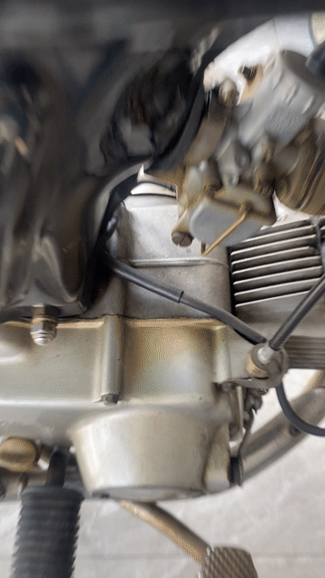Honda SS50 1968 49cc Đen. Mua bán Xe máy tại Thị xã Bến Cát Bình Dương được đăng bởi Bảo Châu hình 1