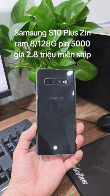 Samsung S10 Plus 128GB Màn zin mượt. Mua bán Điện thoại tại Quận Hà Đông Hà Nội được đăng bởi Shop Điện Thoại Cũ Zin hình 1