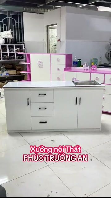 Tủ bếp Nhựa Đài Loan Vân gỗ 81x160cm. Mua bán Tủ, kệ gia đình tại Quận Gò Vấp Tp Hồ Chí Minh được đăng bởi Nội Thất Gia Đình hình 1