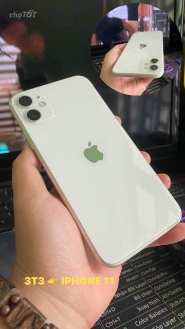 Apple iPhone 11 64GB Trắng. Mua bán Điện thoại tại Huyện Long Thành Đồng Nai được đăng bởi THÁI SƠN MOBILE hình 1