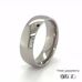 8mm Polished Titanium Classic Court Wedding Ring 360 Video two