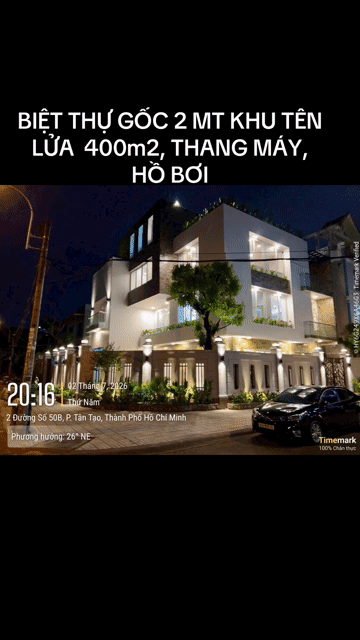 Mua bán Nhà ở Quận Bình Tân Tp Hồ Chí Minh diện tích 200 m² giá 39,5 tỷ