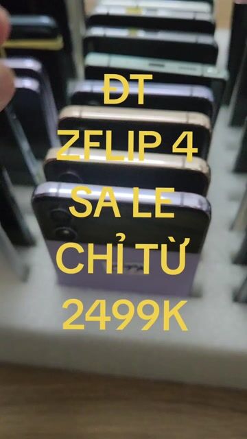 Samsung Galaxy Z Flip 4 8GB/128GB. Mua bán Điện thoại tại Huyện Bình Chánh Tp Hồ Chí Minh được đăng bởi Thảo Samsung hình 1