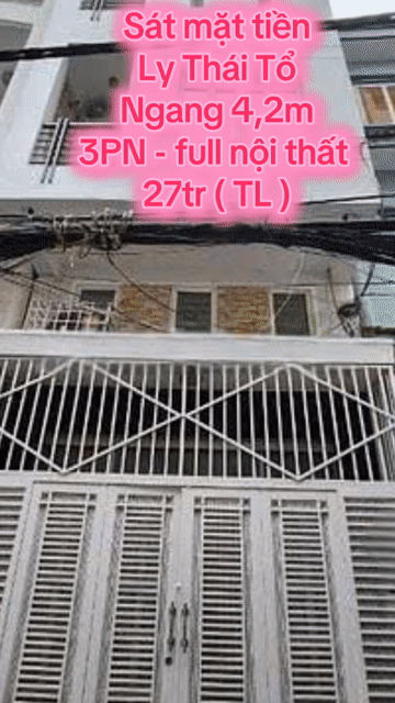 Cho thuê Nhà ở Quận 10 Tp Hồ Chí Minh diện tích 55 m² giá 26,9 triệu/tháng