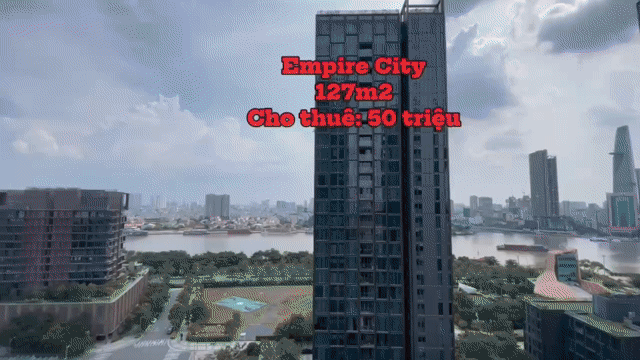 Cho thuê Căn hộ Chung cư Empire City Thủ Thiêm Thành phố Thủ Đức Tp Hồ Chí Minh diện tích 127 m² giá 50 triệu/tháng