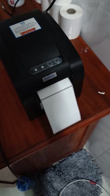 Máy in nhiệt Xprinter 350B Đen. Mua bán Đồ dùng văn phòng tại Huyện Càng Long Trà Vinh được đăng bởi Nguyễn Tính hình 1
