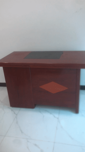 Bàn làm việc Gỗ màu Nâu đỏ 120x60cm Có tủ. Mua bán Bàn ghế tại Quận Hà Đông Hà Nội được đăng bởi LAN ANH hình 1
