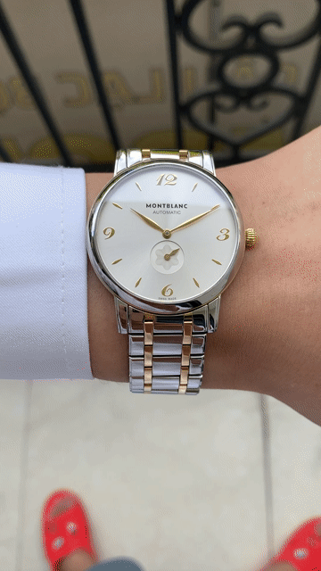 Đồng hồ Montblanc 39MM  Vàng Thép Không Gỉ. Mua bán Đồng hồ tại Quận Ba Đình Hà Nội được đăng bởi Mạnh Tiến Đồng Hồ Chính Hãng  hình 1