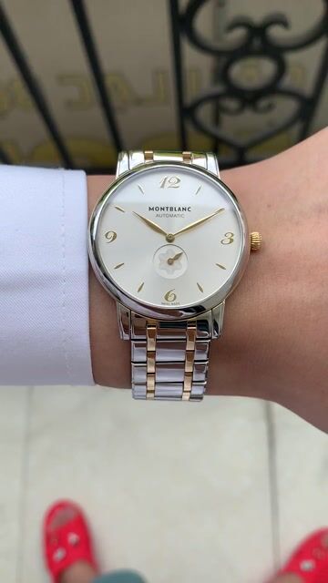 Đồng hồ Montblanc 39MM  Vàng Thép Không Gỉ. Mua bán Đồng hồ tại Quận Ba Đình Hà Nội được đăng bởi Mạnh Tiến Đồng Hồ Chính Hãng  hình 1
