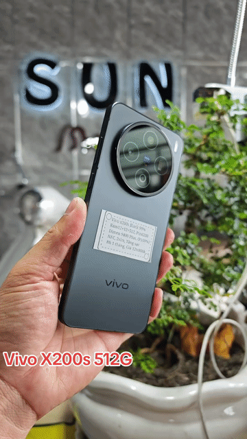 Vivo X200s 12+512 Dimen9400plus Pin6200 NFC 2sim. Mua bán Điện thoại tại Huyện Trảng Bàng Tây Ninh được đăng bởi Sun Mobile Shop Điện Thoại Trảng Bàng Tây Ninh 01 hình 1