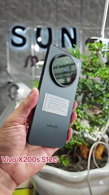 Vivo X200s 12+512 Dimen9400plus Pin6200 NFC 2sim. Mua bán Điện thoại tại Huyện Trảng Bàng Tây Ninh được đăng bởi Sun Mobile Shop Điện Thoại Trảng Bàng Tây Ninh 01 hình 1