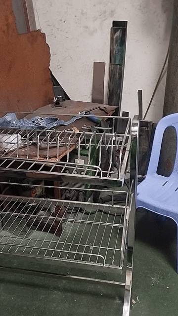 Kệ chén Inox 2 tầng Bóng đẹp bền. Mua bán Dụng cụ nhà bếp tại Quận Bình Tân Tp Hồ Chí Minh được đăng bởi phạm Thị Tươi hình 1