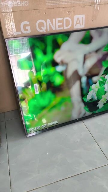 Tivi LG QNED AI Đen. Mua bán Tivi, Âm thanh tại Thị xã Kiến Tường Long An được đăng bởi Đăng hình 1