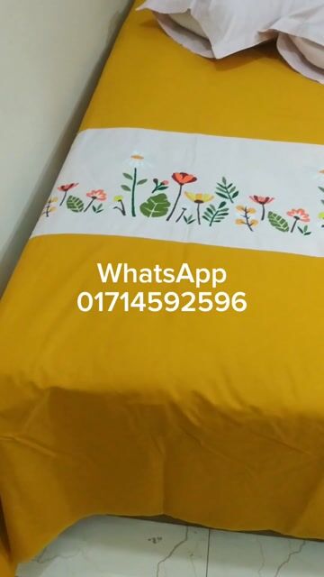 Bedsheet with two pillow cover set