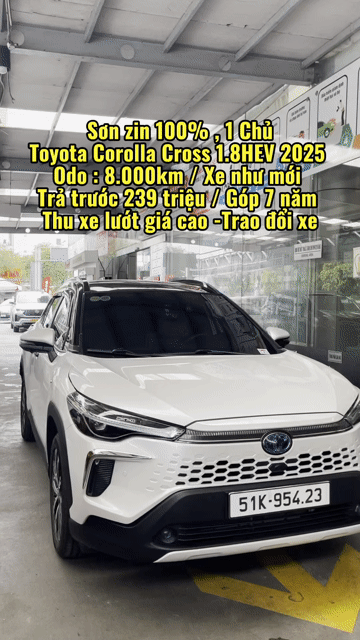 Toyota Corolla Cross 1.8HEV 2025 / 8.400km. Mua bán Ô tô tại Quận Tân Phú Tp Hồ Chí Minh được đăng bởi Lê Tấn Dũ hình 1