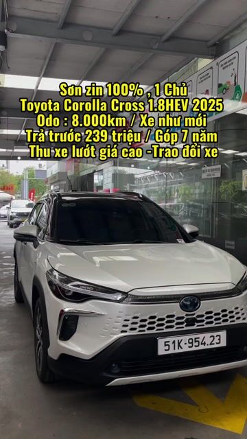 Toyota Corolla Cross 1.8HEV 2025 / 8.400km. Mua bán Ô tô tại Quận Tân Phú Tp Hồ Chí Minh được đăng bởi Lê Tấn Dũ hình 1