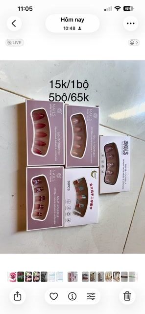 nail. Mua bán Phụ kiện thời trang khác tại Thành phố Đồng Xoài Bình Phước được đăng bởi Laiii hình 1