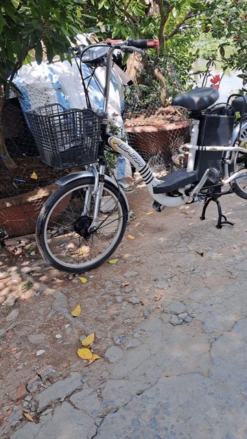 Xe đạp điện ASAMA màu Trắng. Mua bán Xe đạp tại Quận Ninh Kiều Cần Thơ được đăng bởi Hòa hình 1