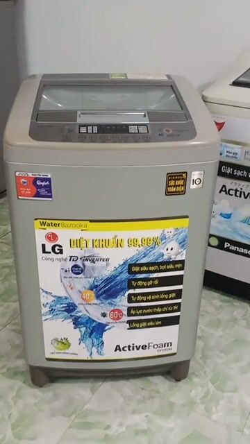 Máy giặt LG 10kg Inverter Xám Thái Lan bao ship. Mua bán Máy giặt tại Quận 10 Tp Hồ Chí Minh được đăng bởi điện lạnh LÊ DƯƠNG 87 hình 1