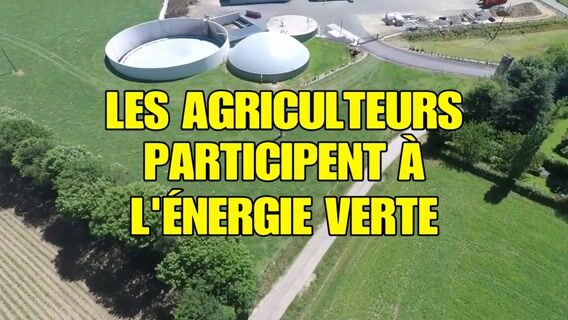 Les agriculteurs participent à l'énergie verte