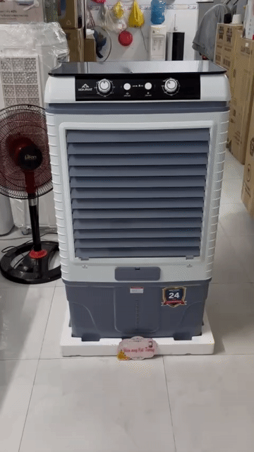 Quạt hơi nước Hòa Phát HPCF1-012 55 lít 165w. Mua bán Quạt tại Huyện Bình Chánh Tp Hồ Chí Minh được đăng bởi Điện Máy Cát Tường hình 1
