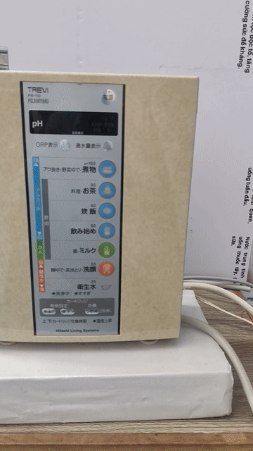 Máy lọc nước kiềm Hitachi Trevi 700. Mua bán Bếp, lò, đồ điện nhà bếp tại Huyện Xuân Trường Nam Định được đăng bởi bh hình 1