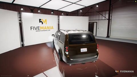 FIVEM Caraem | Realistic Minivan [Unbadged] Add-On | Custom Bodykit | Fivem Ready | High Quality — video preview