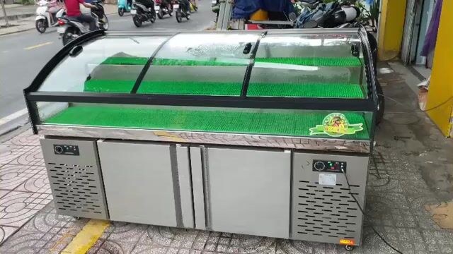 Tủ đông mát trưng bày 600L mới 90% Date T8/2025. Mua bán Tủ lạnh tại Quận 1 Tp Hồ Chí Minh được đăng bởi QUANG PHÁT hình 1
