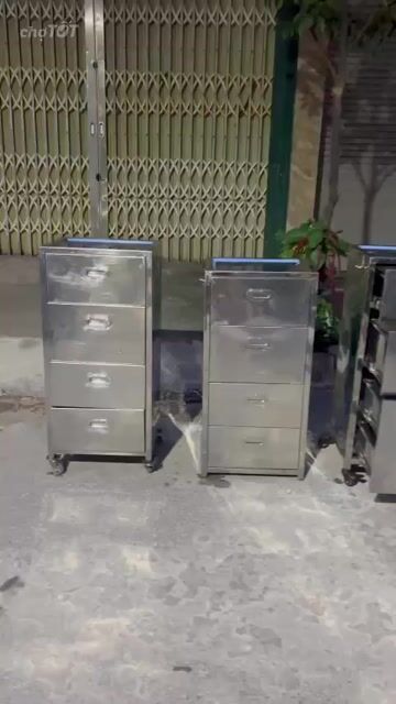 Tủ Inox 304 có 4 ngăn có bánh xe. Mua bán Tủ, kệ gia đình tại Quận Hà Đông Hà Nội được đăng bởi LAN ANH hình 1