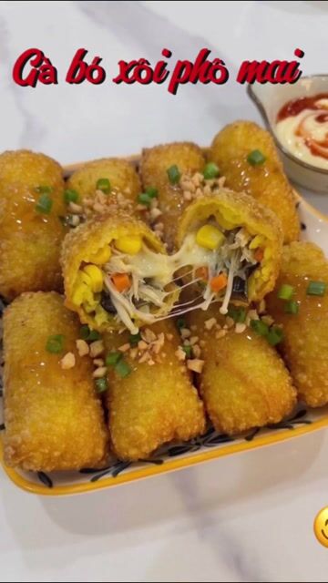 Gà bó xôi chiên phô mai tự làm chưa chiên. Mua bán Đồ ăn, thực phẩm và các loại khác tại Quận Hải An Hải Phòng được đăng bởi Boy Cố Gắng hình 1