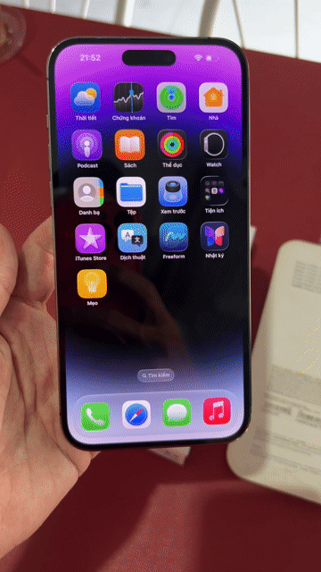 iPhone 14 Pro Max 128GB Tím LL/A Đã qua sử d. Mua bán Điện thoại tại Thị xã Bến Cát Bình Dương được đăng bởi GamingPhone Bến Cát hình 1