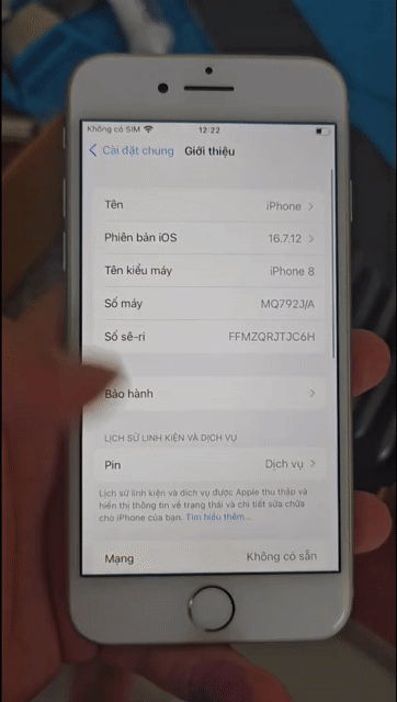 Apple iPhone 8 Đen. Mua bán Điện thoại tại Huyện Bắc Tân Uyên Bình Dương được đăng bởi Nguyễn Trọng Phú Cường hình 1