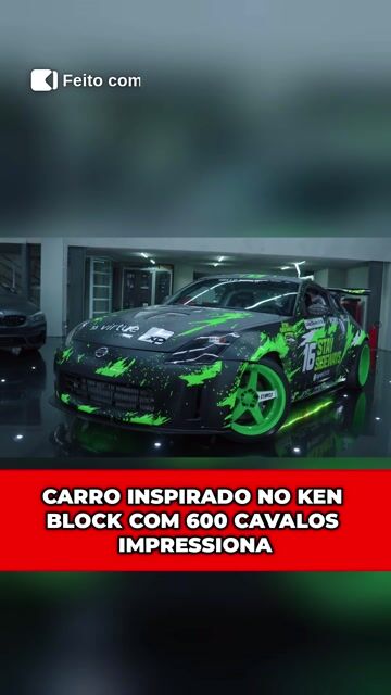 CARRO INSPIRADO NO KEN BLOCK COM 600 CAVALOS IMPRESSIONA #igor3k #kenblock #ginkana