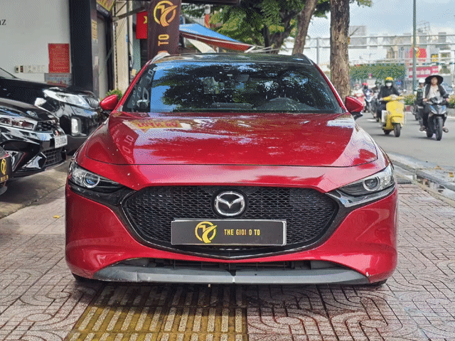 Mazda 3 Sport Luxury 2022 Đỏ 3 vạn. Mua bán Ô tô tại Quận Gò Vấp Tp Hồ Chí Minh được đăng bởi THẾ GIỚI Ô TÔ  hình 1