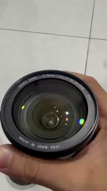 Ống kính Sigma 17-50 F2.8 EX DC OS HSM. Mua bán Máy ảnh, Máy quay tại Quận 7 Tp Hồ Chí Minh được đăng bởi  Lợi hình 1
