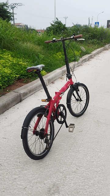 Xe đạp gấp Dahon Biceco khung nhôm. Mua bán Xe đạp tại Quận Long Biên Hà Nội được đăng bởi Trần Nghi hình 1