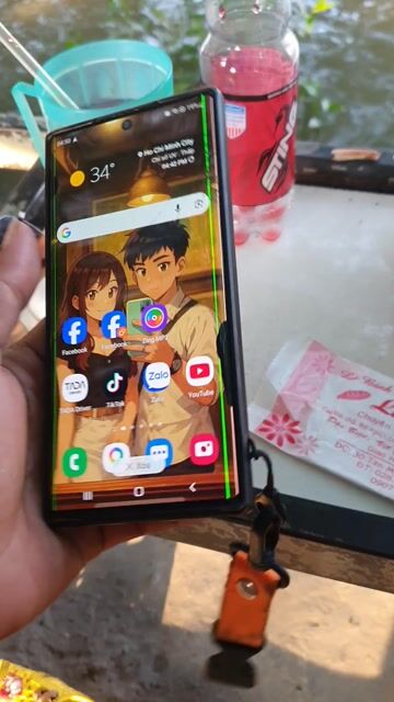 Samsung Note 10 5G Sọc mực màn hình. Mua bán Điện thoại tại Quận 7 Tp Hồ Chí Minh được đăng bởi Thien Nguyen hình 1