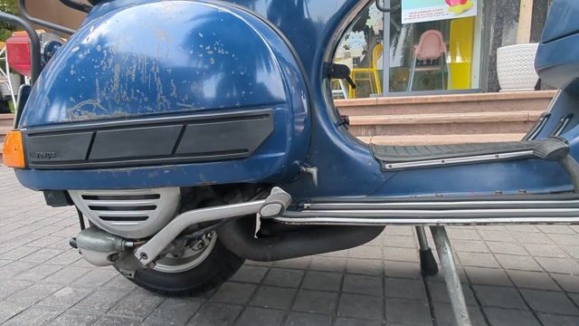 Piaggio Vespa P125e 1983 Xanh xuất Mỹ hàng hiếm. Mua bán Xe máy tại Quận 7 Tp Hồ Chí Minh được đăng bởi Nguyễn hình 1