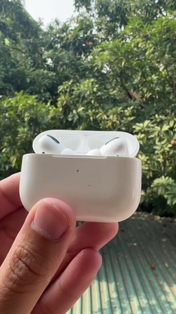Tai nghe AirPods Pro Gen 1 - Trắng - Cũ - No Box. Mua bán Tivi, Âm thanh tại Huyện Hoài Đức Hà Nội được đăng bởi Mboss Mobile hình 1
